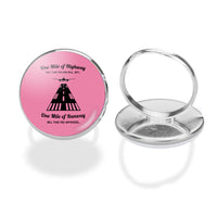 Thumbnail for One Mile of Runway Will Take you Anywhere Designed Rings
