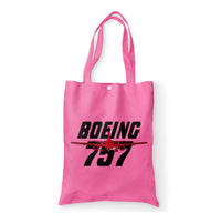 Thumbnail for Amazing Boeing 757 Designed Tote Bags