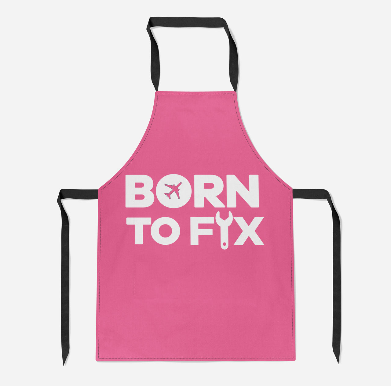 Born To Fix Airplanes Designed Kitchen Aprons