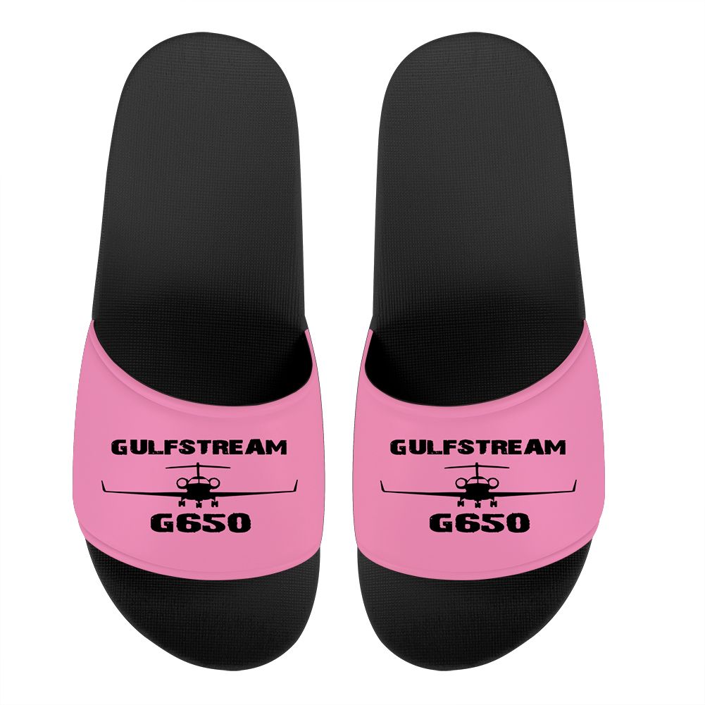 Gulfstream G650 & Plane Designed Sport Slippers