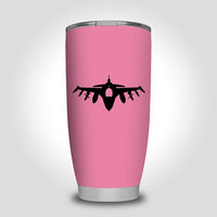 Thumbnail for Fighter Jet 16 Silhouette Designed Tumbler Travel Mugs