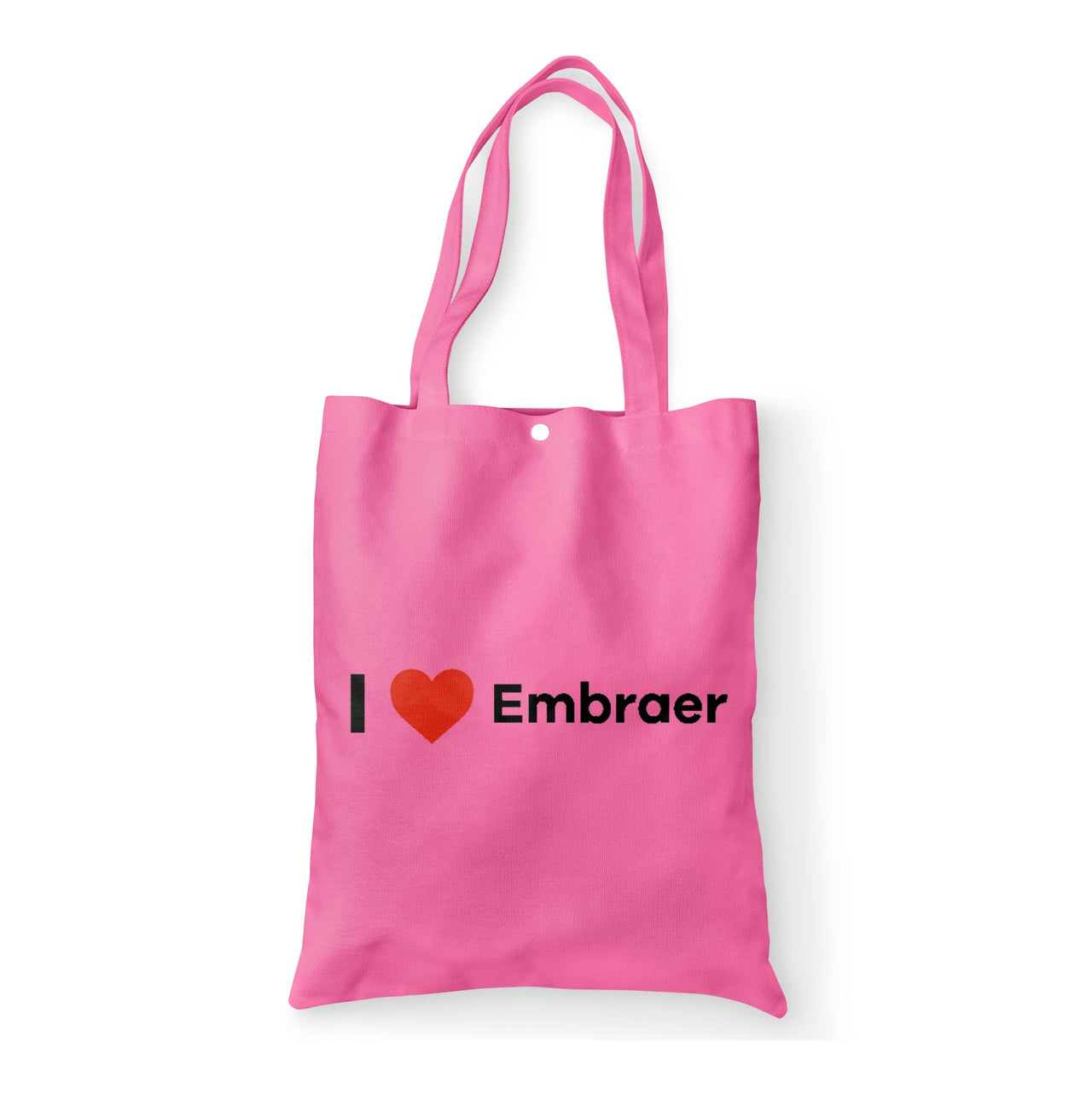 I Love Embraer Designed Tote Bags