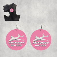 Thumbnail for Antonov AN-225 (12) Designed Wooden Drop Earrings