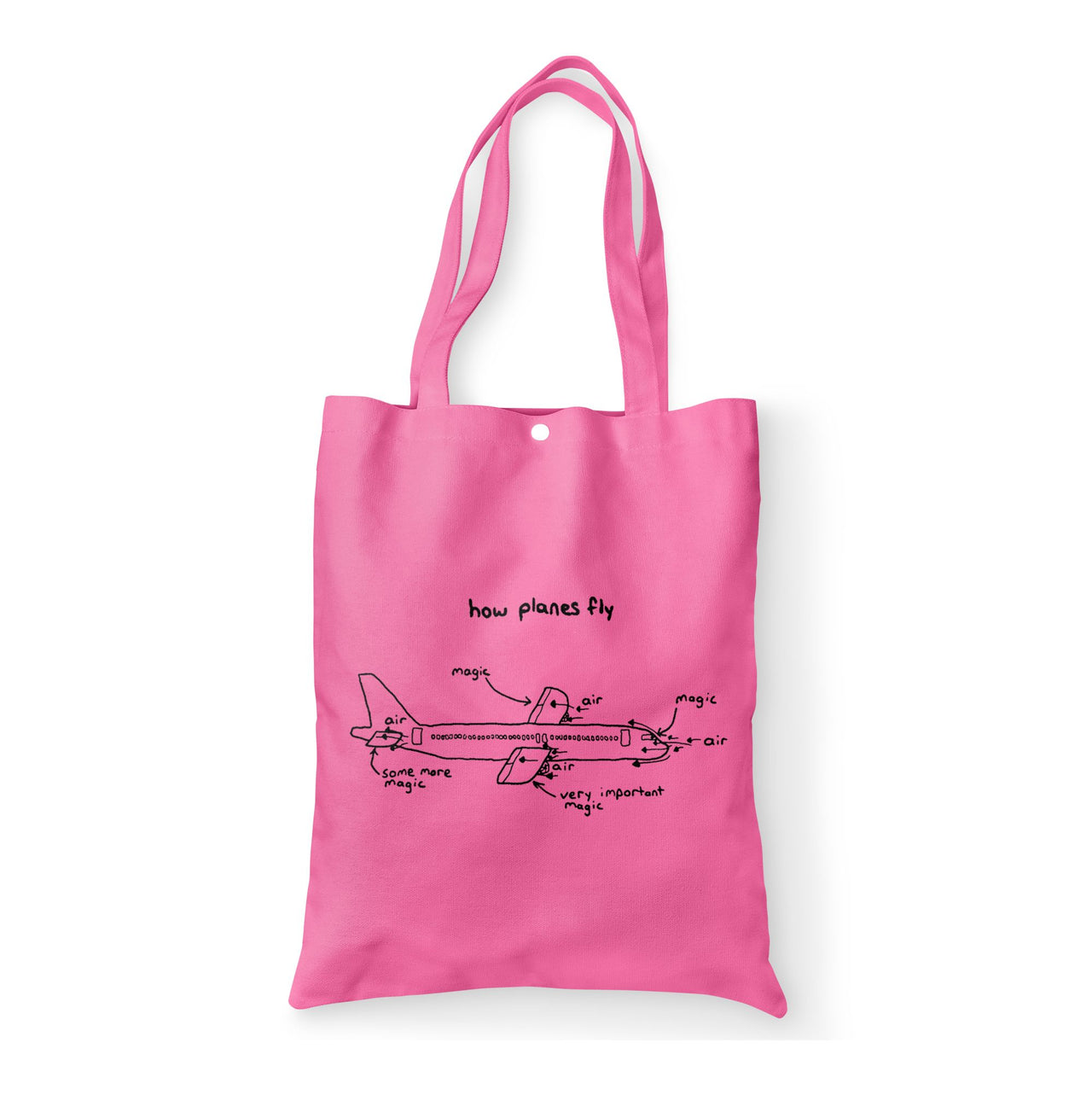 How Planes Fly Designed Tote Bags