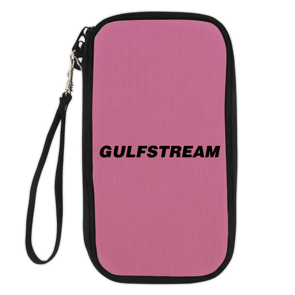 Gulfstream & Text Designed Travel Cases & Wallets