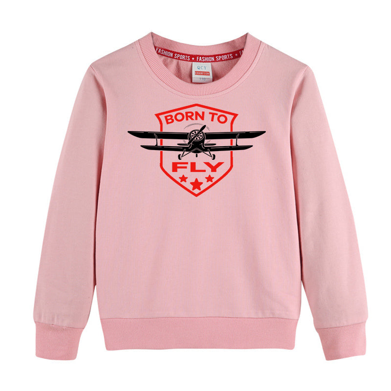 Born To Fly Designed Designed "CHILDREN" Sweatshirts