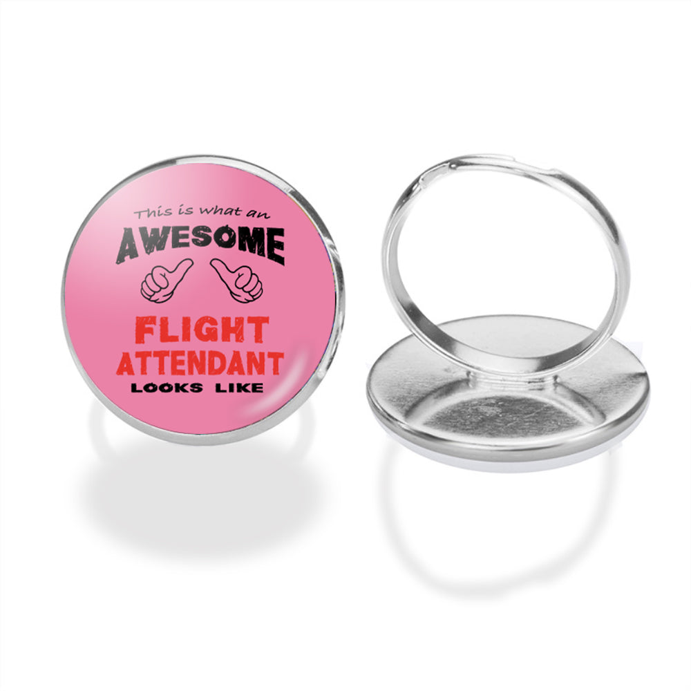 Flight Attendant Designed Rings