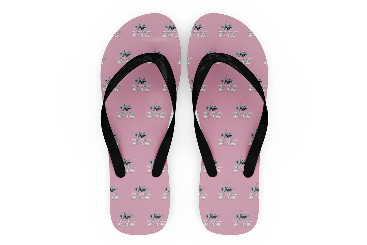 The McDonnell Douglas F15 Designed Slippers (Flip Flops)