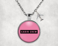 Thumbnail for Cabin Crew Text Designed Necklaces