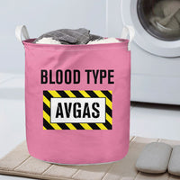 Thumbnail for Blood Type AVGAS Designed Laundry Baskets