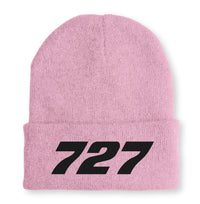 Thumbnail for 727 Flat Text Embroidered Beanies