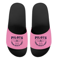 Thumbnail for Pilots Looking Down at People Since 1903 Designed Sport Slippers