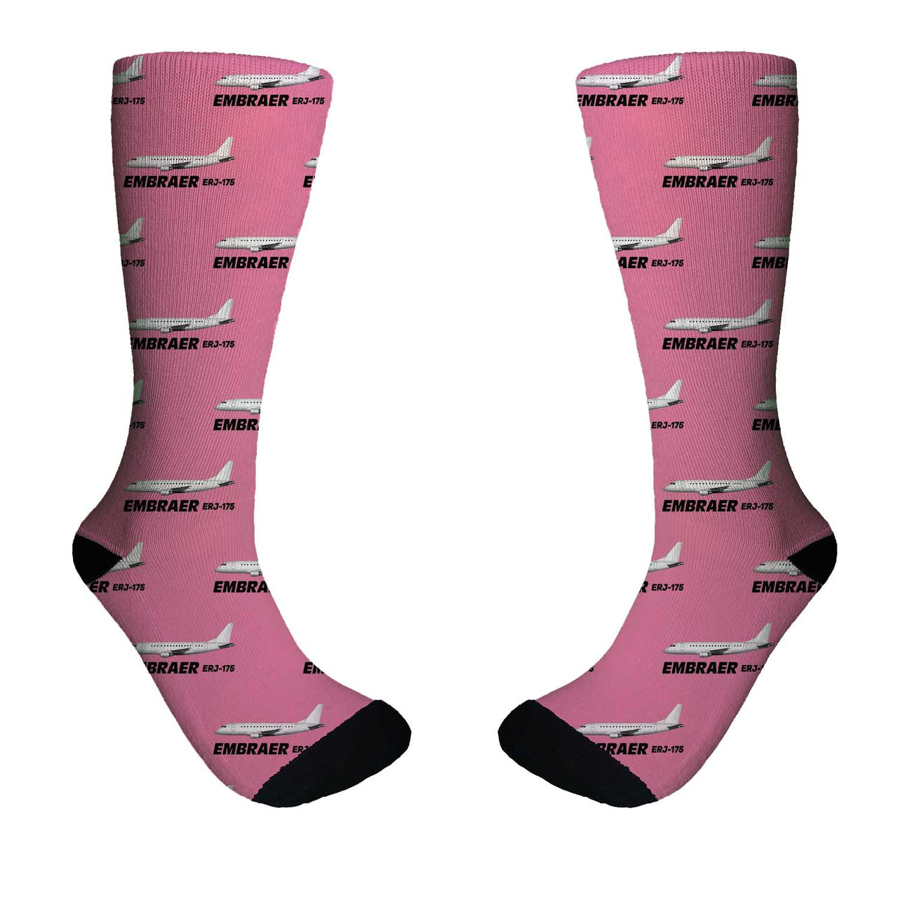 The Embraer ERJ-175 Designed Socks