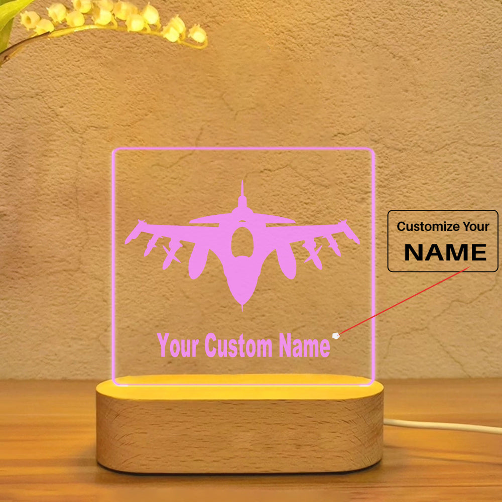 Boeing 787 Silhouette Designed Night Lamp