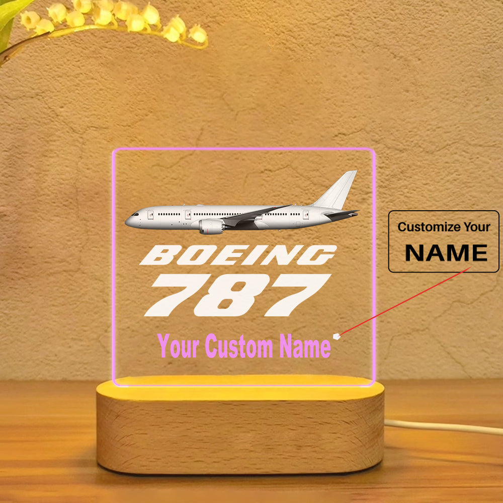 The Boeing 787 Designed Night Lamp