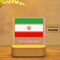 Thumbnail for Iran Flag Designed Night Lamp