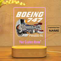 Thumbnail for Boeing 747 & PW4000-94 Engine Designed Night Lamp