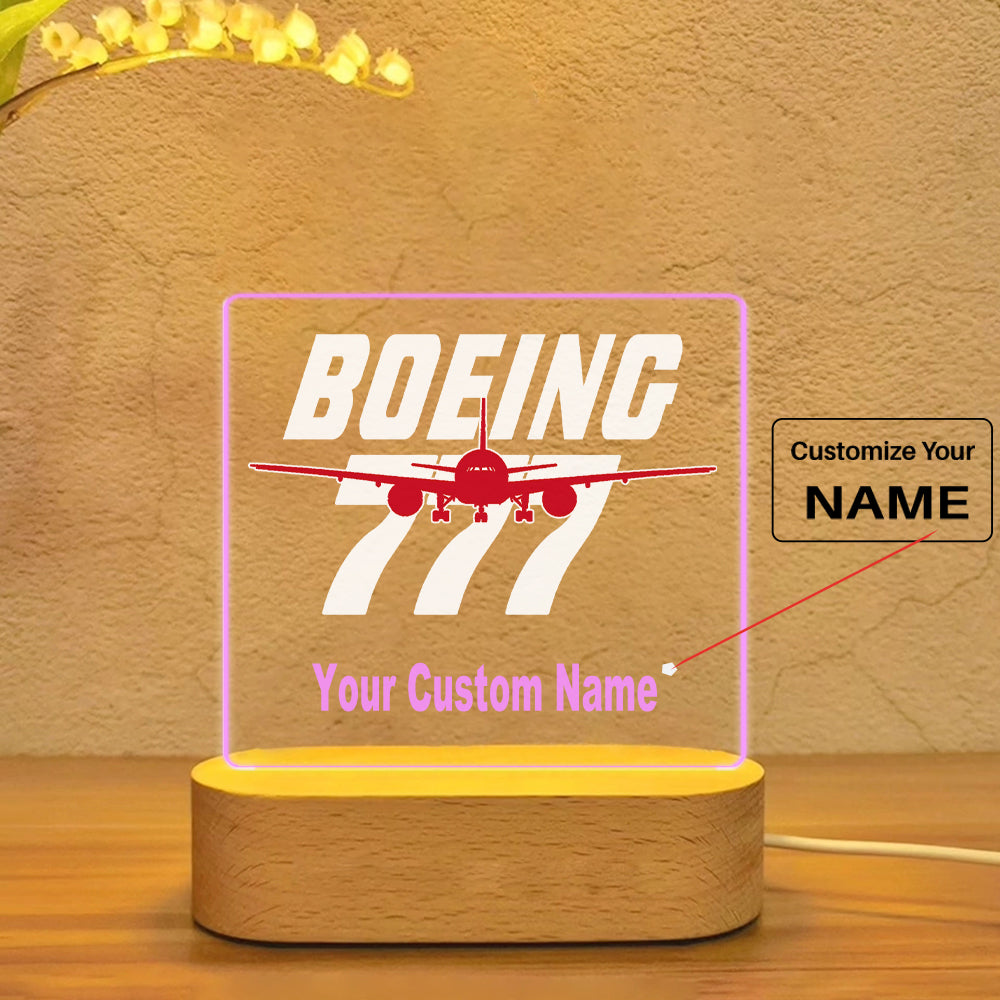 Amazing Boeing 777 Designed Night Lamp