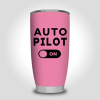 Thumbnail for Auto Pilot ON Designed Tumbler Travel Mugs