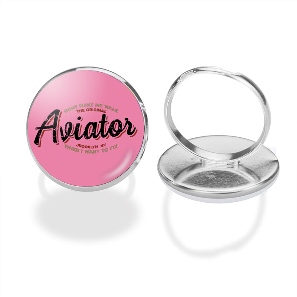 Aviator - Dont Make Me Walk Designed Rings