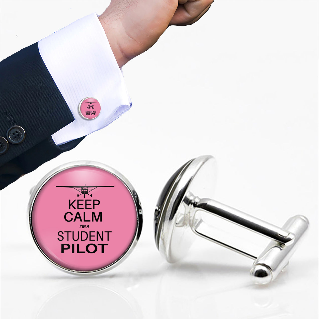 Student Pilot Designed Cuff Links