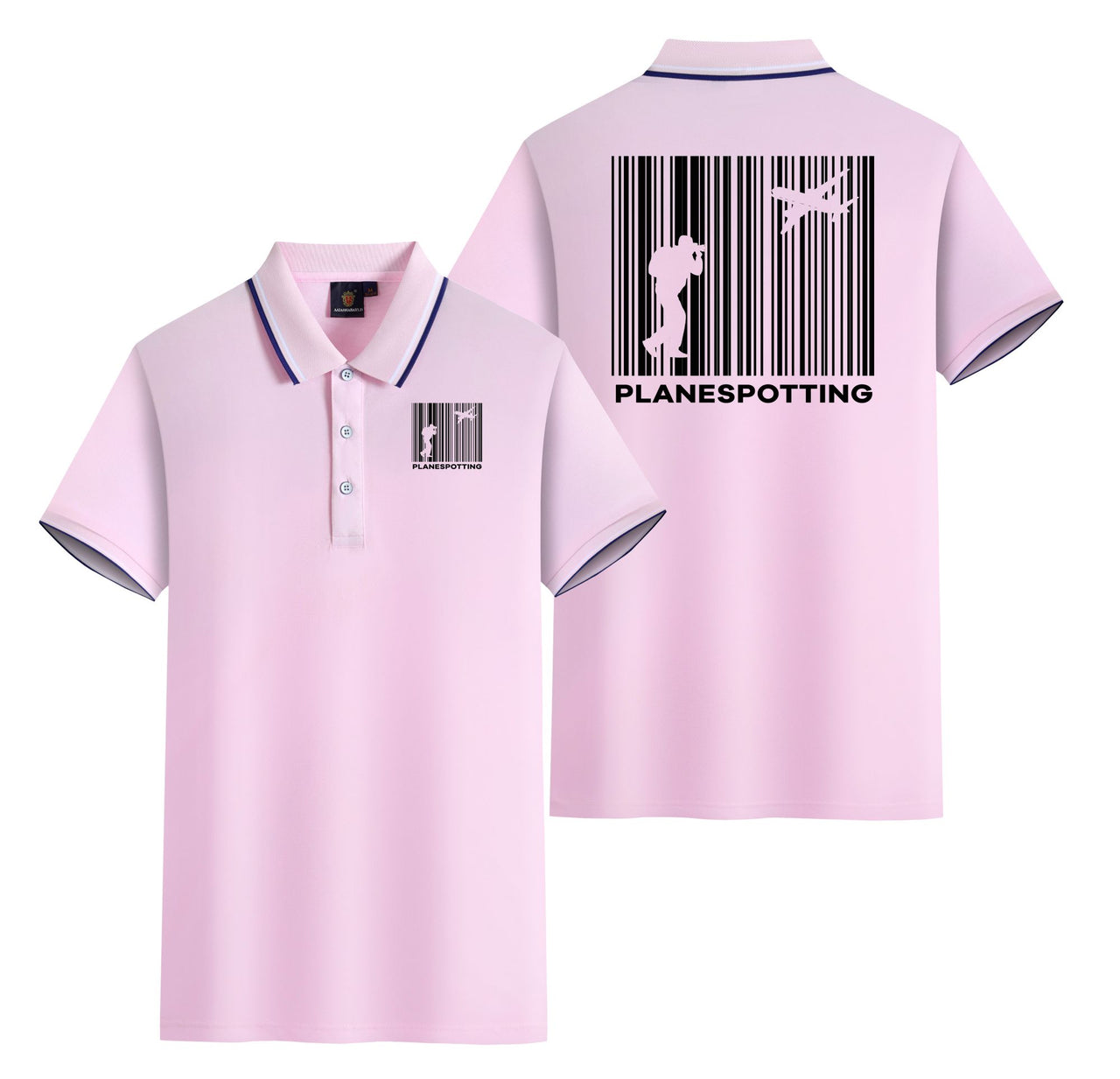 Planespotting Designed Stylish Polo T-Shirts (Double-Side)