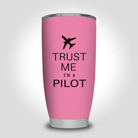 Thumbnail for Trust Me I'm a Pilot 2 Designed Tumbler Travel Mugs