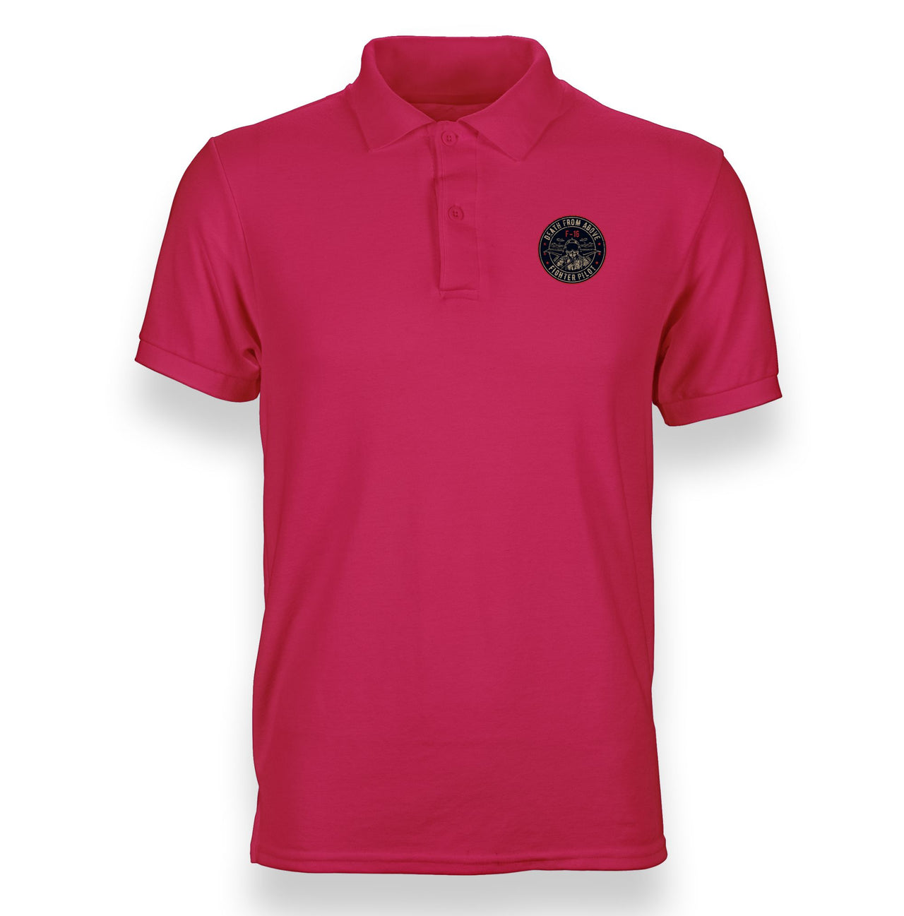 Fighter Jet 16 - Death From Above Designed "WOMEN" Polo T-Shirts