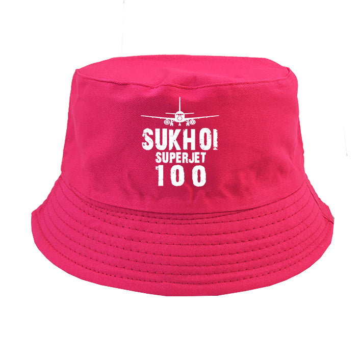 Sukhoi Superjet 100 & Plane Designed Summer & Stylish Hats