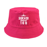 Thumbnail for Sukhoi Superjet 100 & Plane Designed Summer & Stylish Hats