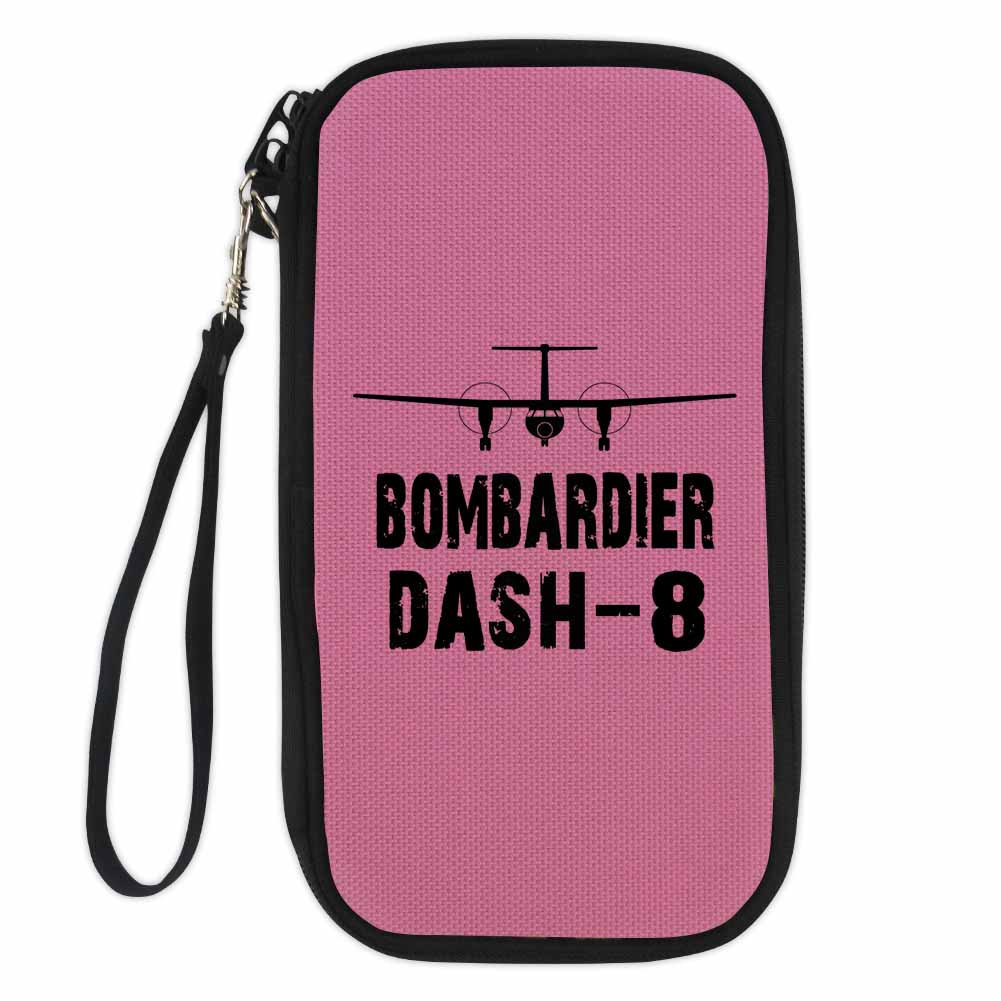 Bombardier Dash-8 & Plane Designed Travel Cases & Wallets