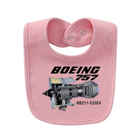 Thumbnail for Boeing 757 & Rolls Royce Engine (RB211) Designed Baby Saliva & Feeding Towels