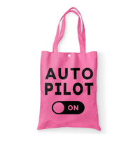 Thumbnail for Auto Pilot ON Designed Tote Bags