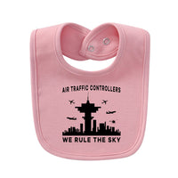 Thumbnail for Air Traffic Controllers - We Rule The Sky Designed Baby Saliva & Feeding Towels