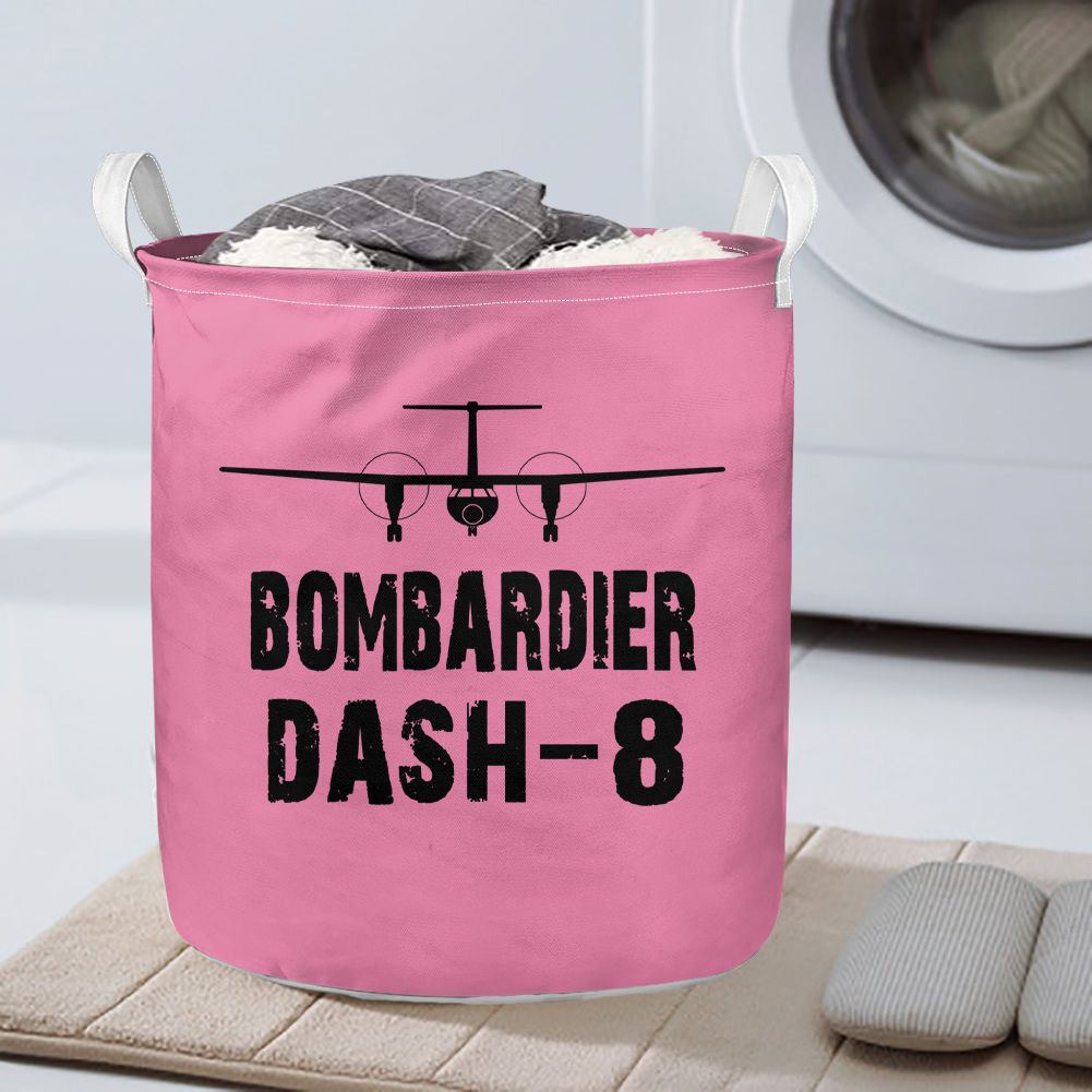 Bombardier Dash-8 & Plane Designed Laundry Baskets