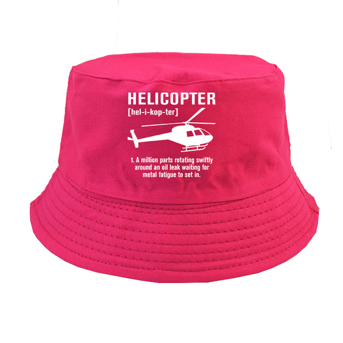 Helicopter [Noun] Designed Summer & Stylish Hats