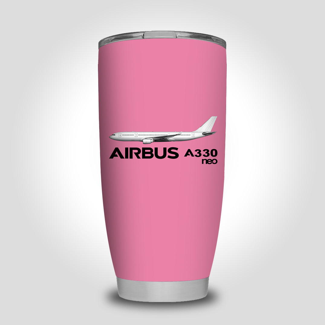 The Airbus A330neo Designed Tumbler Travel Mugs