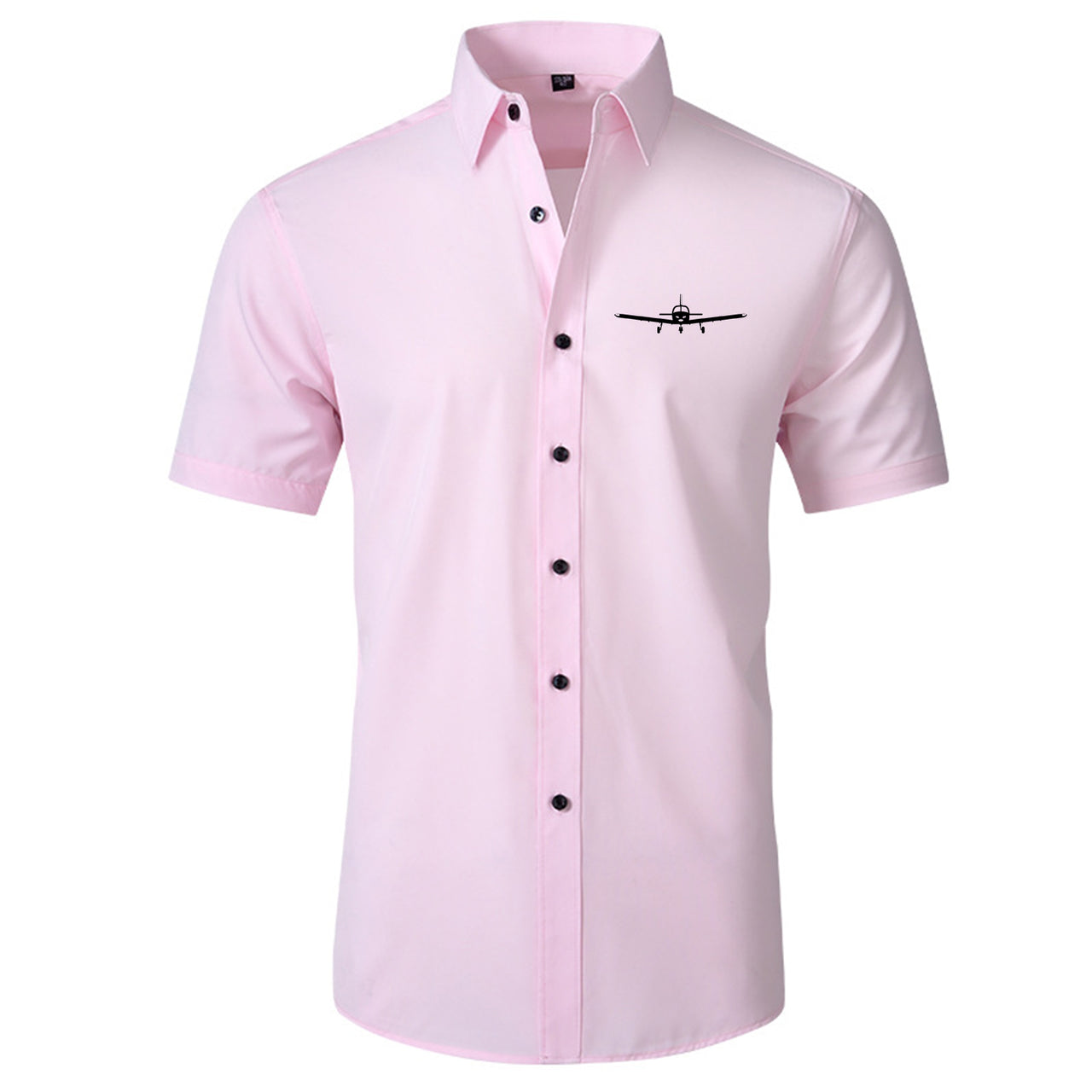 Piper PA28 Silhouette Plane Designed Short Sleeve Shirts