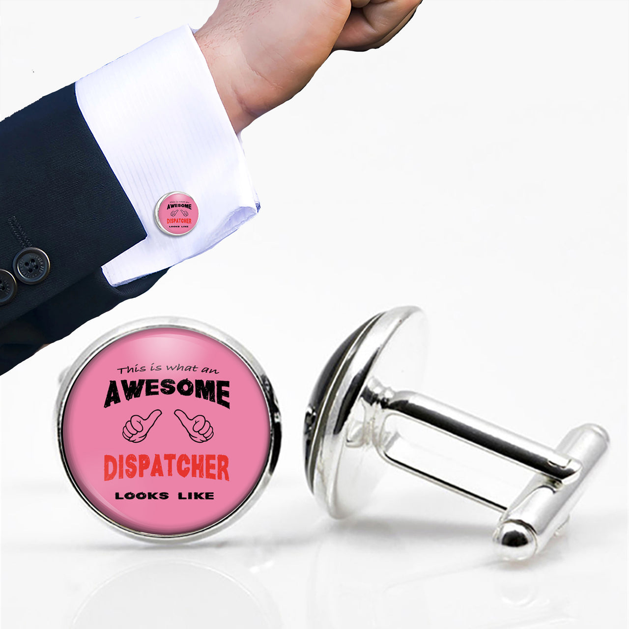 Dispatcher Designed Cuff Links