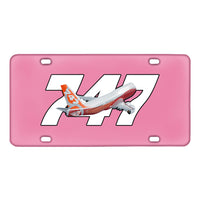 Thumbnail for Super Boeing 747 Intercontinental Designed Metal (License) Plates