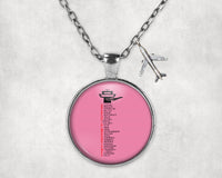 Thumbnail for Aviation Alphabet Designed Necklaces