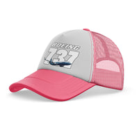 Thumbnail for Super Boeing 737+Text Designed Trucker Caps & Hats