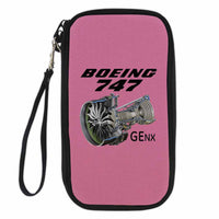 Thumbnail for Boeing 747 & GENX Engine Designed Travel Cases & Wallets