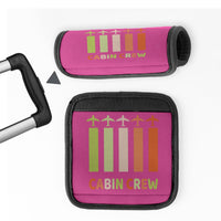 Thumbnail for Colourful Cabin Crew Designed Neoprene Luggage Handle Covers
