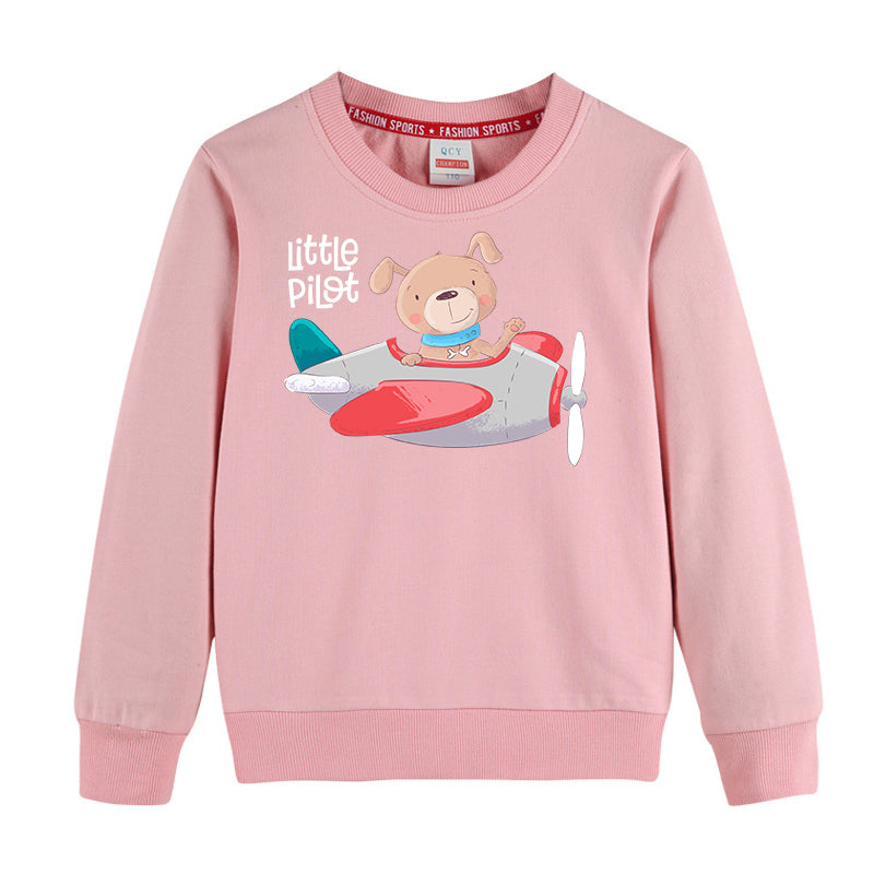Little Pilot Designed "CHILDREN" Sweatshirts