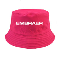 Thumbnail for Embraer & Text Designed Summer & Stylish Hats