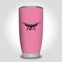 Thumbnail for Drone Silhouette Designed Tumbler Travel Mugs