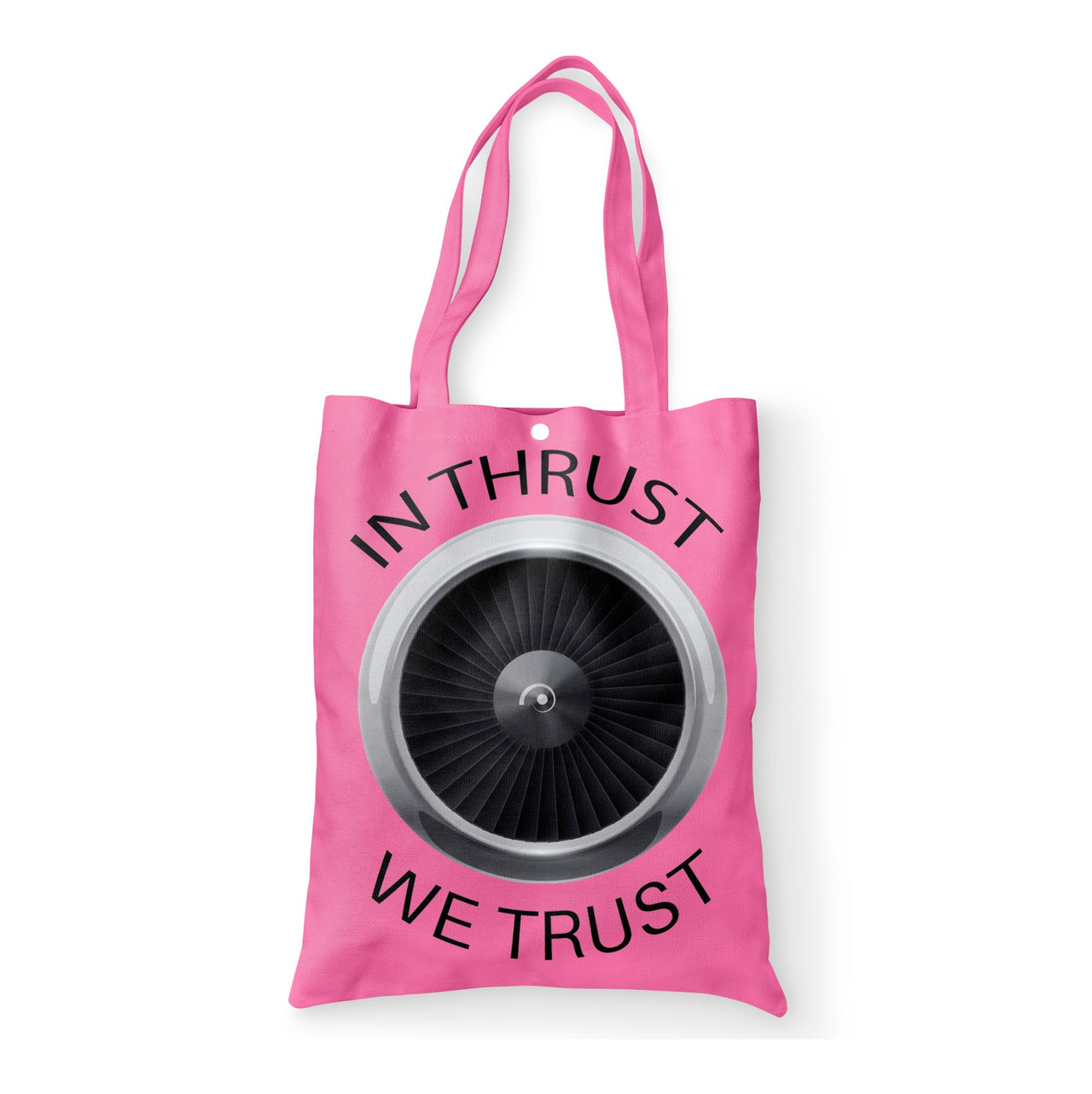In Thrust We Trust Designed Tote Bags