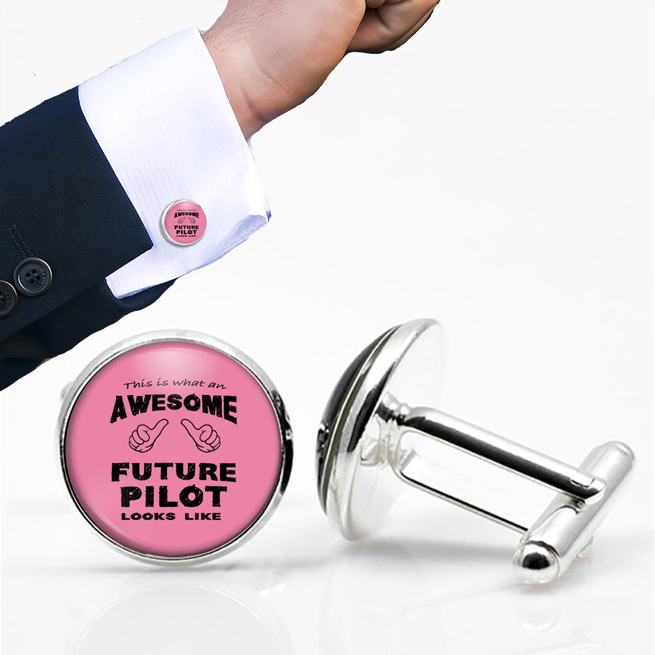 Future Pilot Designed Cuff Links