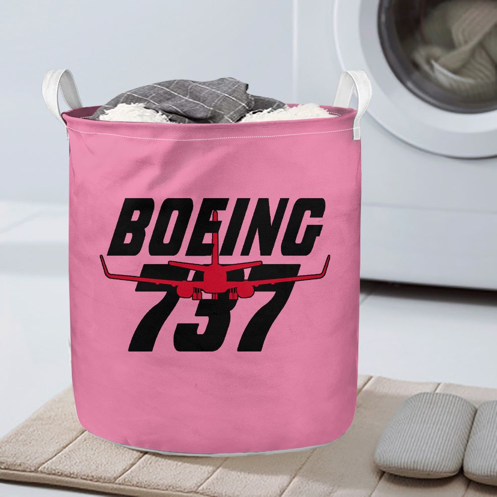 Amazing Boeing 737 Designed Laundry Baskets